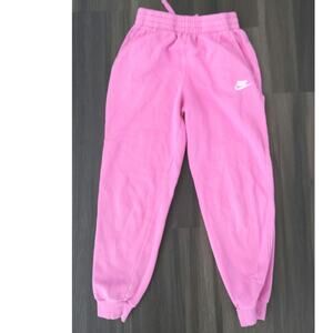 Nike phoneix Barbiecore pink joggers Junior youth big kid large cotton cozycore